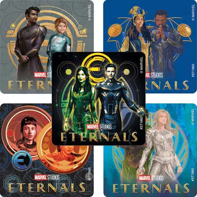 20 Marvel The Eternals Movie Stickers Party Favors Teacher Supply  • £2.97