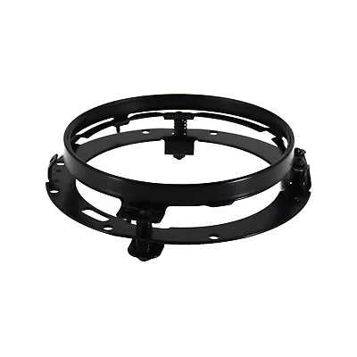 7 Inch Round LED Headlight Mounting Bracket Ring Black Fit For Harley Touring • $30.69