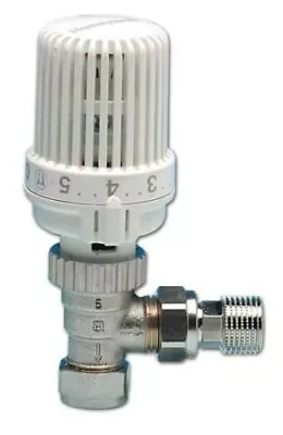 15mm Honeywell Vt15-eg Angle Thermostatic Radiator Valve • £14.99