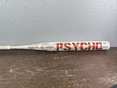 RARE MIKEN PSYCHO SPSYBU Composite Softball Bat 34L 27oz USSSA NSA 2012 & ISA • $161.95