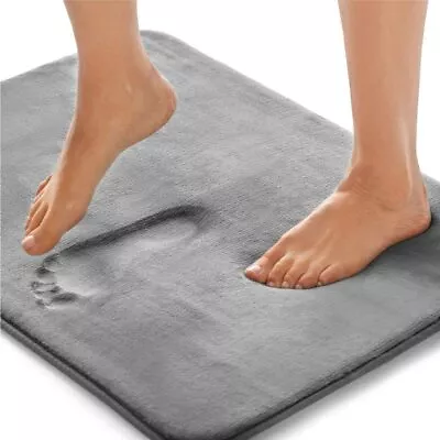 GORILLA GRIP Original Thick Memory Foam Bath Rug 36x24 Cushioned Soft Floor Ma • $76.65