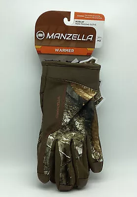 Manzella Realtree Bobcat Warmer Water Resistant Hunting Gloves • $20.88