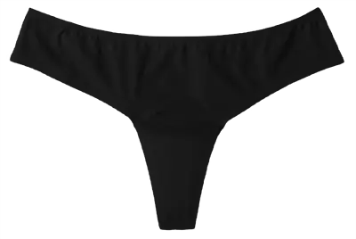 Victorias Secret Pink Thong Period Panty Black Xxs Xs S M L Xl Xxl New • $19.75