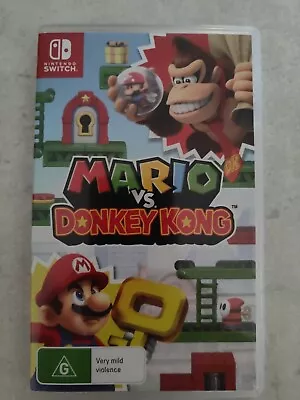 Mario Vs. Donkey Kong Nintendo Switch Like New • $64.95