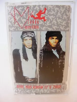 Milli Vanilli : Girl You Know Its True - Casette - 1989 Release  • $5.99