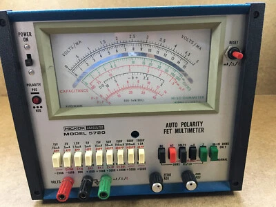 $69.99 • Buy HICKOK VINTAGE Model 5720 FET MULTIMETER / TESTER. AUTO POLARITY