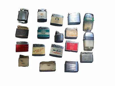 18 Lot Of Vintage Lighters From Bentley RonsonAdvertisement Queen Star More • $30