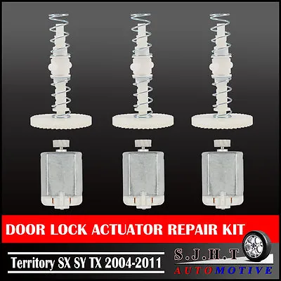 3 Sets New Door Lock Actuator Repair Kit For Ford Territory SX SY TX 2004-2011 • $18.99