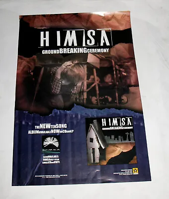 HIMSA Groundbreaking Promo POSTER Zao Cave In Darkest Hour Shirt • $24.99