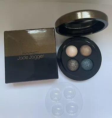 MAC X Jade Jagger Mineralize Eye Shadow Quad - Burning Nights - Rare & Boxed • £28