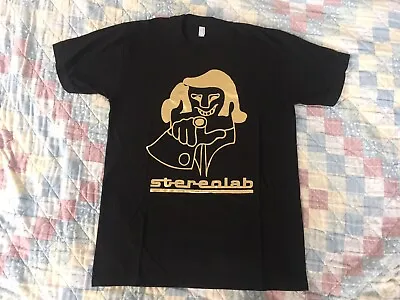 Stereolab Gold Ink Switched On Shirt M Rare Tortoise Neu Can Yo La Tengo Monade • $169.79