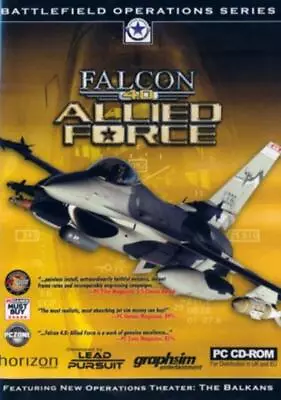 Falcon 4.0: Allied Force Windows XP 2005 Top-quality Free UK Shipping • £7.42