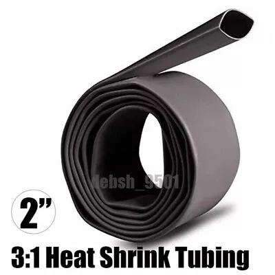 2 Inch (Diameter) 3:1 Waterproof Heat Shrink Tubing Kit Fit Large Marine • $8.99