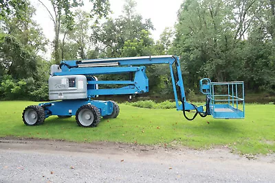 $59000 • Buy 2013' Genie Z60/34 Boom Lift, Diesel, Manlift, 4x4 Drive, 60' Articulating Boom