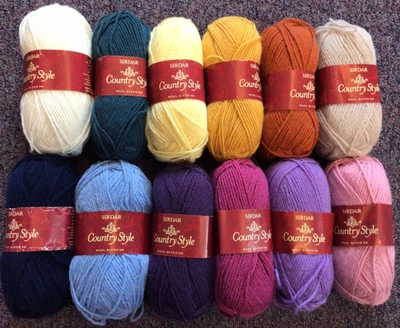 £9.75 • Buy 5 X 50g Sirdar Country Style Double Knit Wool/Yarn For Knitting/Crochet