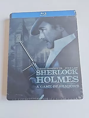 Sherlock Holmes: A Game Of Shadows (Blu-ray Steelbook 2013)  • $9.99