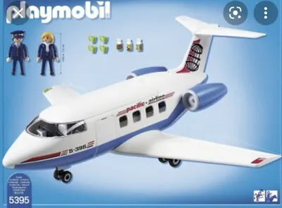 £3.99 • Buy Playmobil City Action Passenger Jet Plane 5395, 3185 Pacific Airline PARTS ONLY