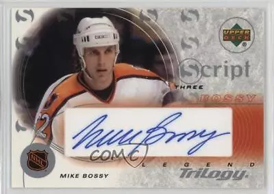 2003-04 Upper Deck Trilogy Script Mike Bossy #S3-BY Auto HOF • $46.54