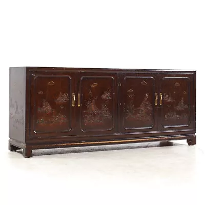 Mario Buatta For John Widdicomb Mid Century Chinoiserie Credenza • $3947