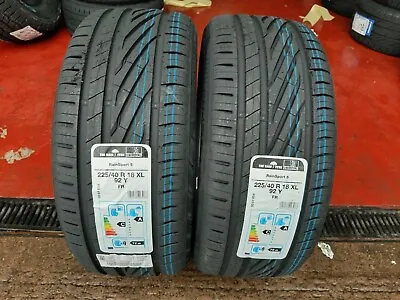 X2  225 40 18 92y Uniroyal Xl 225/40r18  Rainsport 5 (a) Rated Wet Grip Tyres  • £158.90