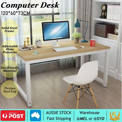 Computer Desk Study Office Storage PC Laptop Table Student Home Writing Table AU • $28.95