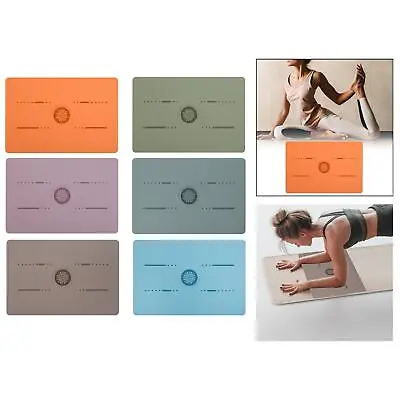Yoga Mat Portable Yoga Pad Anti Tear Yoga Blanket Workout Mats Pilates Mat • £14.21