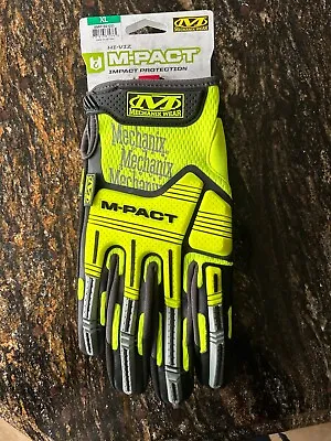 Mechanix Wear Hi-Viz M-Pact Gloves  XL Brand New • $42