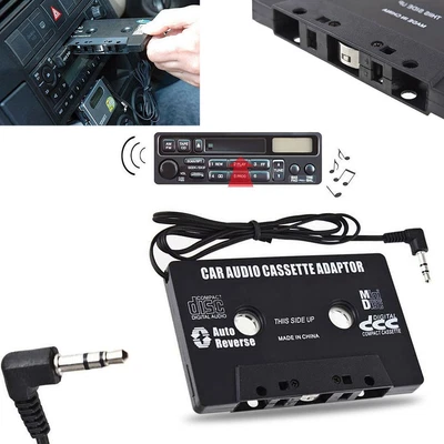 £5.24 • Buy New Car Audio Tape Cassette To Jack AUX For  IPOD MP3 IPhone 3.5mm Connector