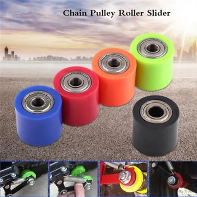 1PC 8mm Chain Roller Slider Tensioner Guide Pulley Dirt Pit Bike Motorcycle :da • £4.57