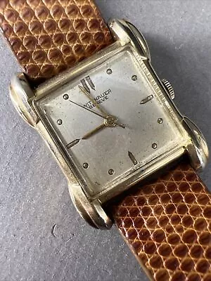 Vintage Wittnauer Geneve Men's Wristwatch With Original Band • $36