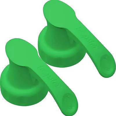 Topster Milk Top Pourers (Green) - Milk Bottle Pourers For Plastic Bottles • £11.17