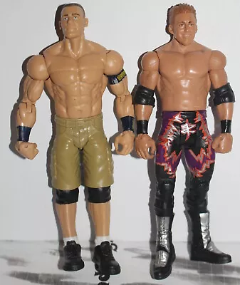 WWE USED John Cena & Zack Ryder Mattel Basic Action Figure Wrestling • $11.99