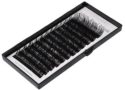 100% Real Mink Fur Lashes C Curl .15 Combo Deal Many Size Eyelash Extensions • $57.95