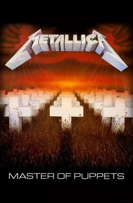 METALLICA Master Of Puppets Textile Poster / Flag • $19.99