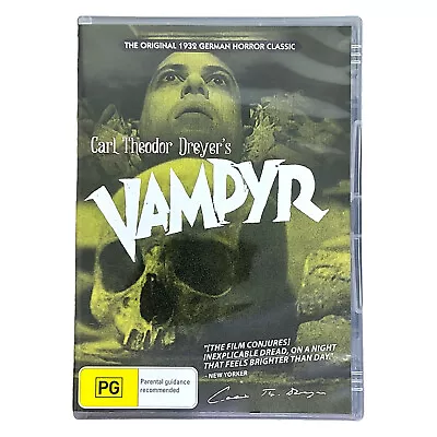 Vampyr - 1932 - R4 DVD - Carl Theodor Dreyer's German Horror - Castle Of Doom • $20