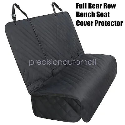 Waterproof Pet Full Rear Row Back Bench Seat Cover Protector For Car Truck & SUV • $24.15