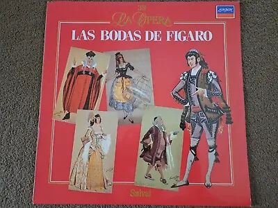 Mozart ‎– Las Bodas De Figaro - LP - London Records ‎– 424 338-1 - Spain - 1988 • £6.25