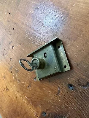 $29.99 • Buy 1 Antique Cabinet Drawer Dresser Locks With Key Working  #1167