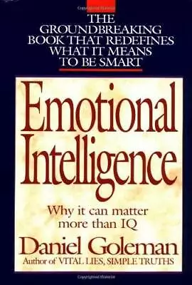 Emotional Intelligence: Why It Can Matter More Than IQ - Hardcover - GOOD • $4.48