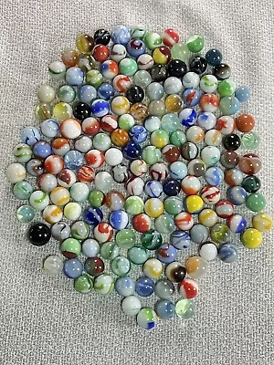 Vintage Marbles Lot  150+ Hand Selected Various Manufacturers • $49.95