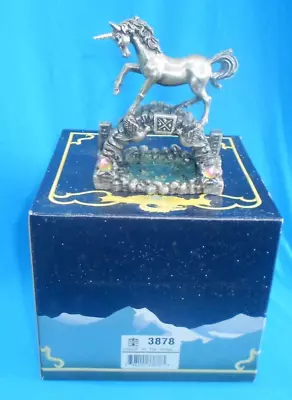 Myth And Magic - UNICORN OF THE BRIDGE - Tudor Mint - FIGURE BOX • £24.99