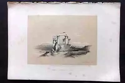 David Roberts Egypt & Nubia 1856 Print. Temple Of Wady Kardassy Nubia 195 • £20