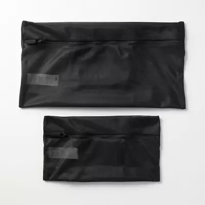 MUJI Washable Clothing Case SL Black Laundry Net From Japan • $21.50