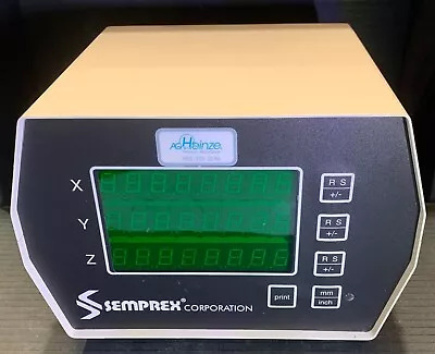 Semprex 14-2913 XYZ Microscope Stage Motor Controller/Display FREE SHIPPING • $50