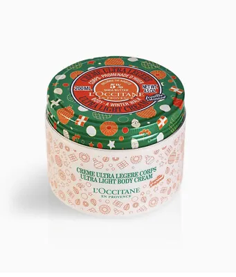 L'Occitane A Winter Walk Ultra Light Body Cream 5% Shea Butter 4.5 Oz Free Ship • $37.99