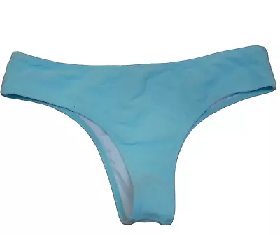 NWT Volcom Light Blue Medium Cheeky Bikini Bottoms • $19.99