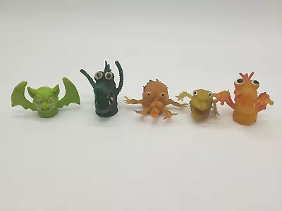 Vintage 1970's Monster Finger Puppets Lot Of 5 - Mixed Monsters • $24.95