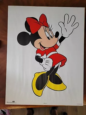 Disney Minnie Mouse Vintage 22 X28  Poster-Great Shape/Color-#28-082 • $34.99