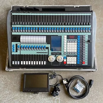 Ex-Hire Avolites Pearl Tiger DMX Console Stage/Disco Lighting Controller In Case • £995