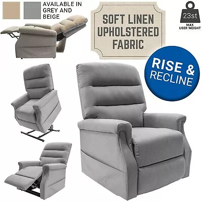 Babbington Rise And Recline Chair Electric Recliner Mobility Armchair • £325